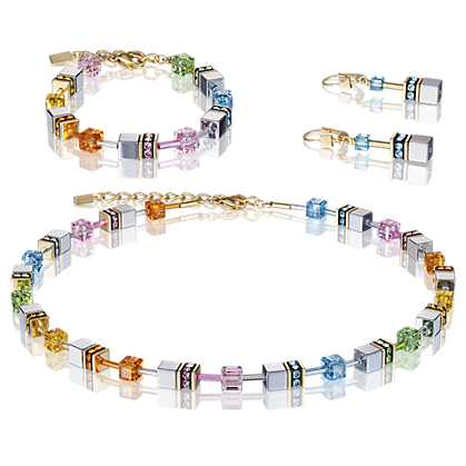 Coeur de Lion Oorbellen 4015/ /1522 Multicolor Pastel