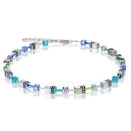 Coeur de Lion Ketting 4015/ /0705 Blue-Green