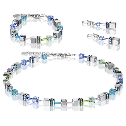 Coeur de Lion Ketting 4015/ /0705 Blue-Green