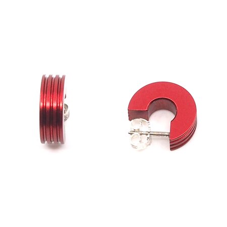 Otracosa Oorbellen Creole Rood CR4