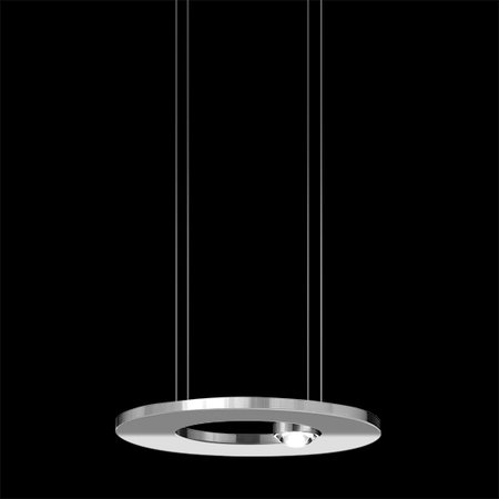 Cini & Nils hanglamp Passepartout25, mat wit, mat zwart, chroom, messing,