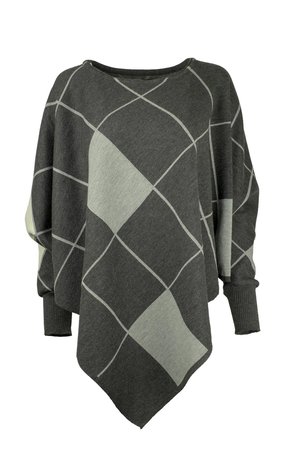 Karvinen Rastar cape H020 antraciet grijs ecru