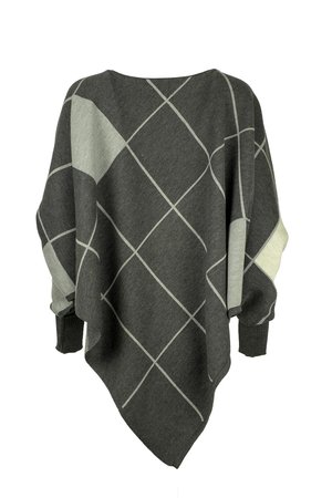 Karvinen Rastar cape H020 antraciet grijs ecru