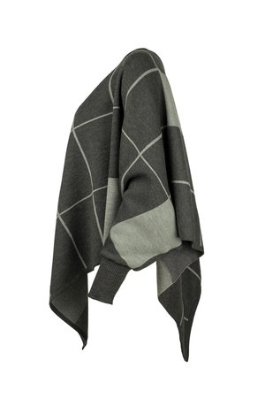 Karvinen Rastar cape H020 antraciet grijs ecru
