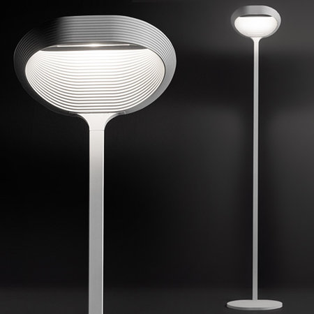 Cini & Nils vloerlamp Sestessa terra LED, wit