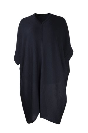 Austriandesign jurk tuniek, V-Pullover zonder mouw blauw