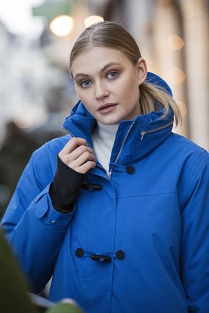 Blaest winter regenjas model Montreal groen