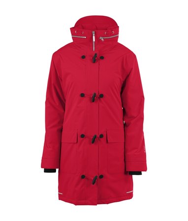 Blaest winter regenjas model Montreal rood