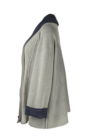 Austriandesign vest, Jacken Mantel blauw/beige