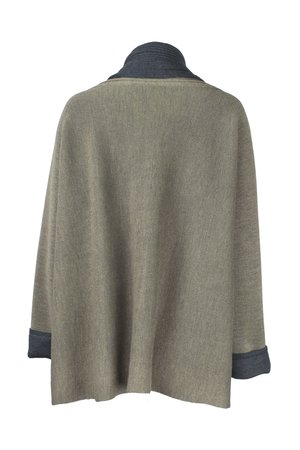 Austriandesign vest, Jacken Mantel antraciet/beige