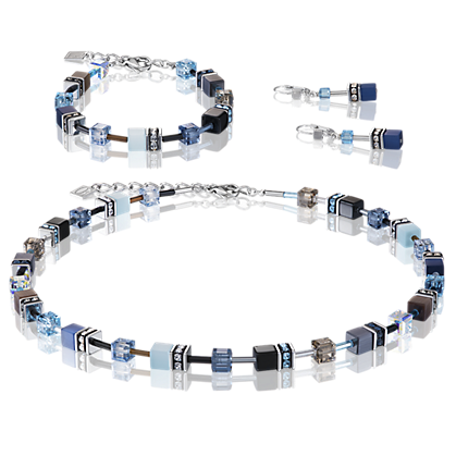 Coeur de Lion Oorbellen 2838/ /0737 Blue-Aqua
