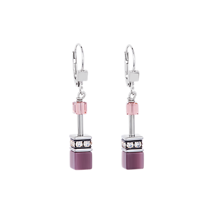 Coeur de Lion Oorbellen 2838/ /0838 Purple-Rose