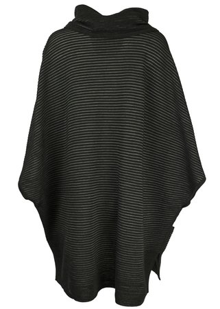 EO-design Vest lang antraciet grijs