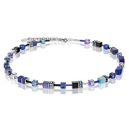Coeur de Lion Ketting 2838/ /0708 Blue-Purple