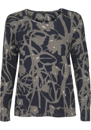 Two Danes Betty T-shirt Night Sky/Thunder/Concrete 95532-P979