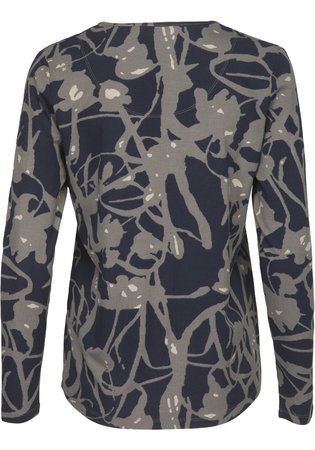 Two Danes Betty T-shirt Night Sky/Thunder/Concrete 95532-P979