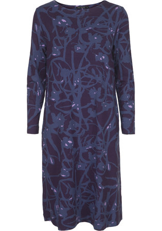 Two Danes Ceylan Dress Dark Purple/Iris Blue 93627-P948/968