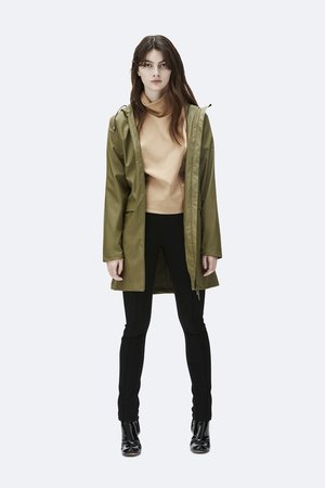 Rains Regenjas W Coat Jacket sage 1246-78