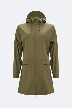 Rains Regenjas W Coat Jacket sage 1246-78