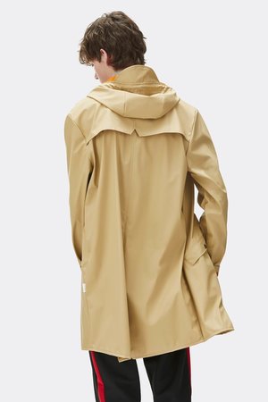 Rains Regenjas Long Jacket unisex desert 1202-30