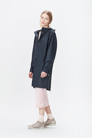 Rains Regenjas Long Jacket unisex blue 1202-02