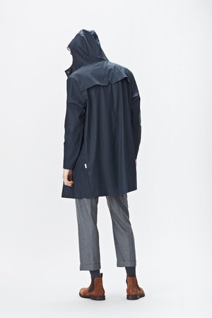 Rains Regenjas Long Jacket unisex blue 1202-02