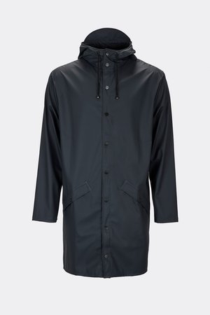 Rains Regenjas Long Jacket unisex blue 1202-02
