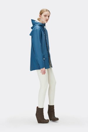 Rains Regenjas Jacket unisex faded blue 1201-42
