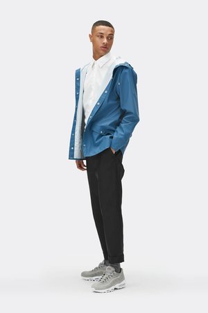 Rains Regenjas Jacket unisex faded blue 1201-42