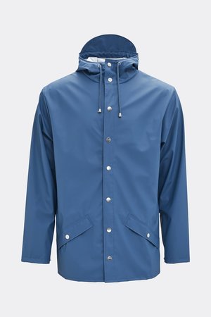 Rains Regenjas Jacket unisex faded blue 1201-42