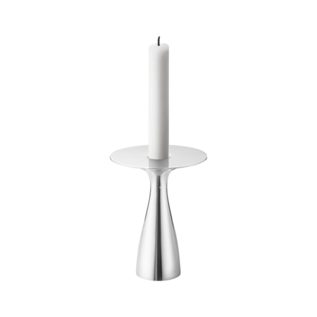 Georg Jensen Alfredo kandelaar middel RVS