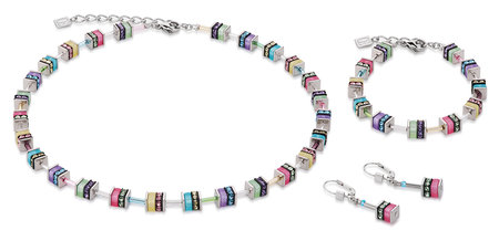 Coeur de Lion Ketting 4409/ /1522 Multicolor Pastel
