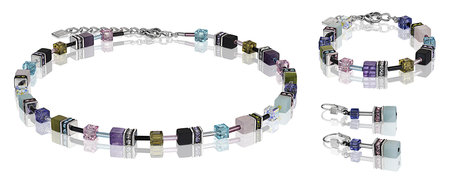 Coeur de Lion Armband 4905/ /1562 Multicolor Gemstone Vintage