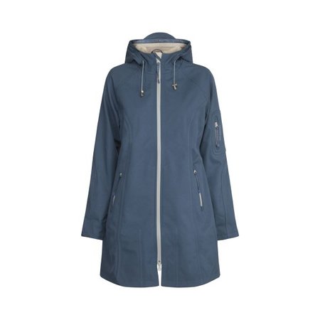 Ilse Jacobsen Rain Coat 37B 691151 Blue Rock