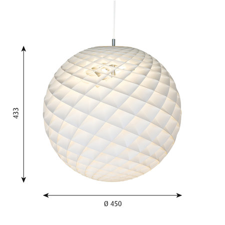 Louis Poulsen Patera Ø 450 hanglamp, verlichting