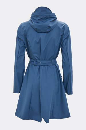Rains Regenjas Curve Jacket faded blue 1206-42