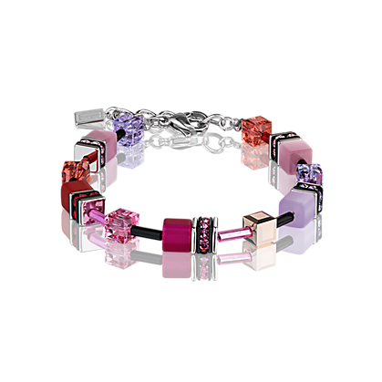 Coeur de Lion Armband 2838/ /0325 Multicolor Red-Rose