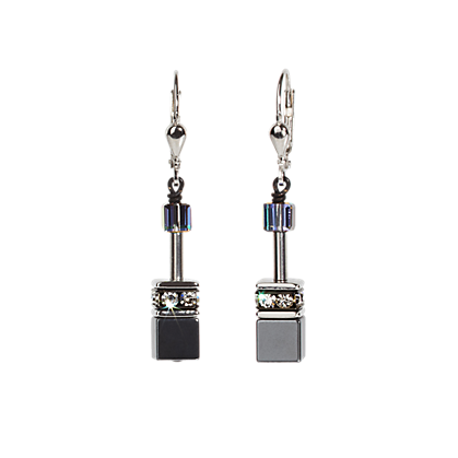 Coeur de Lion Oorbellen 4014/ /1412 White-Grey