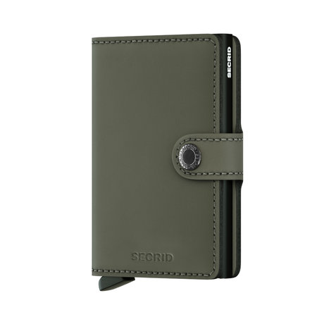Secrid Miniwallet M Matte Green portemonnee