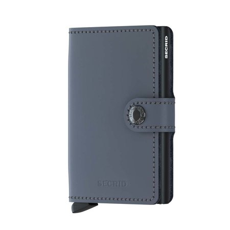 Secrid Miniwallet M Matte Grey Black portemonnee