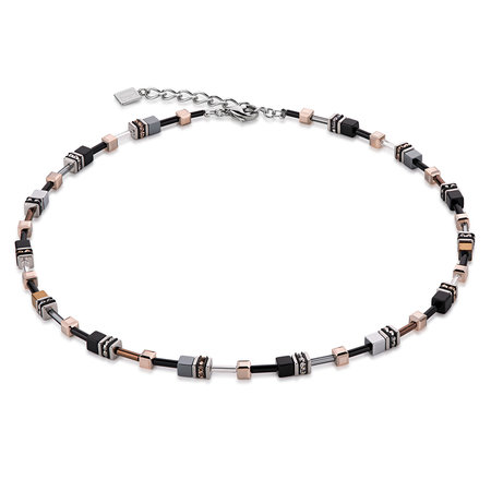 Coeur de Lion Ketting 4838/ /1331 Black-Copper