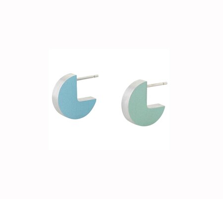 CLIC Oorbellen O34B Blauw