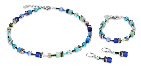 Coeur de Lion Ketting 2838/ /0705 Blue-Green