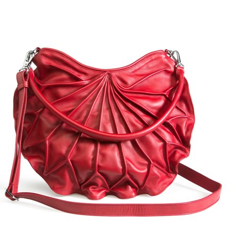 by-Lin Tas Lotus Leaf rood 101154 lotusblad