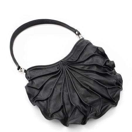 by-Lin Tas Lotus Leaf zwart 101152 lotusblad