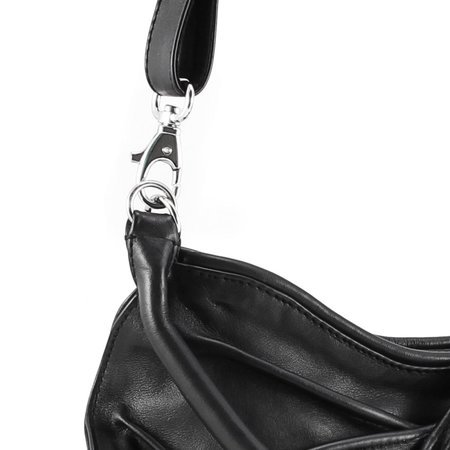 by-Lin Tas Lotus Leaf zwart 101152 lotusblad