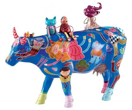 Cow Parade 46707 L Alegria Invernal