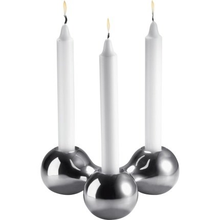 Georg Jensen kandelaar Arne Jacobsen 3 kaarsen