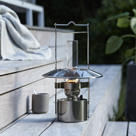 Stelton Scheepslamp, olielamp groot RVS, 44 cm hoog, model 1001 Stelton Scheepslamp, olielamp groot RVS, 44 cm hoog, model 1001