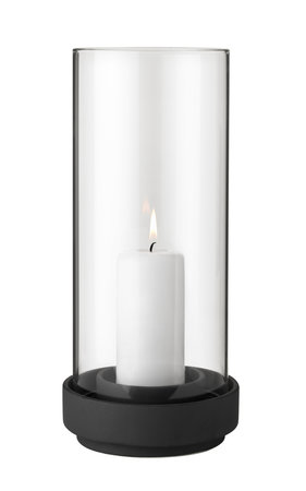 Stelton windlicht Hurricane klein 24,5 cm hoog Stelton windlicht Hurricane klein 24,5 cm hoog